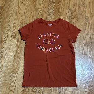 Cat & Jack Kids' Red Graphic Tee